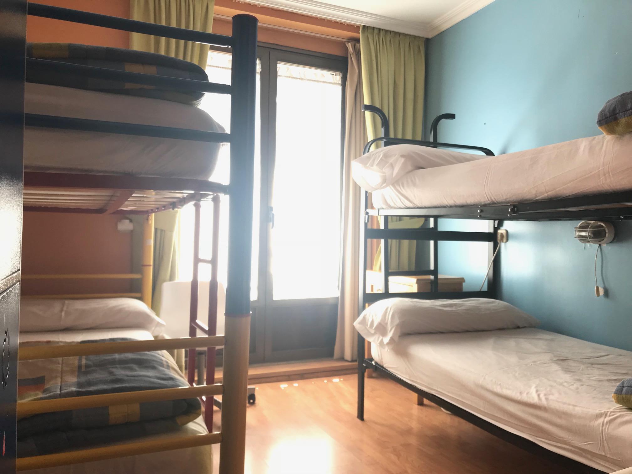 Rc Miguel Angel Hostel Μαδρίτη Εξωτερικό φωτογραφία A typical hostel room